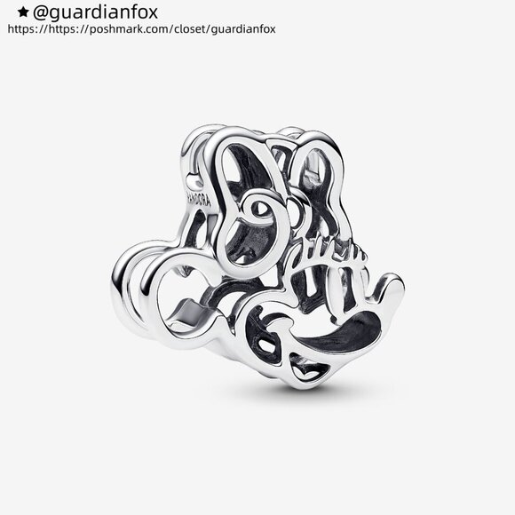 Pandora Disney Minnie Mouse Openwork Charm - Picture 1 of 6
